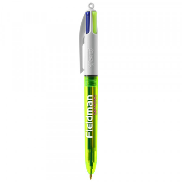 BIC® 4 Colours Fluo balpen